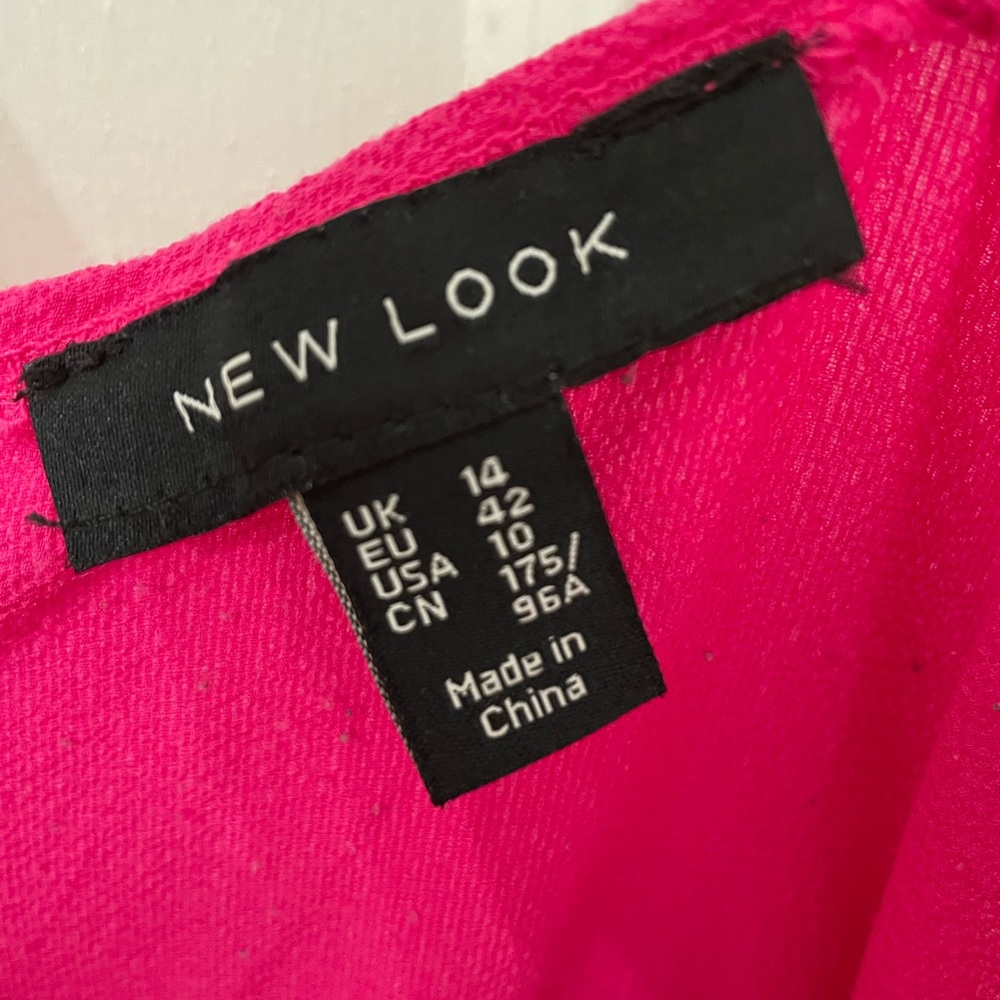 New Look Pink Ruffle Jumpsuit - Picture 4 of 8